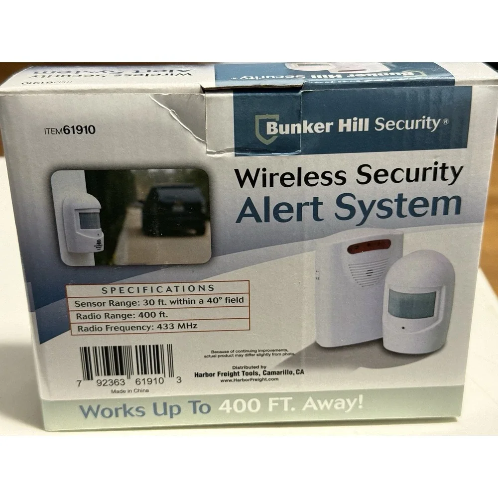 Bunker Hill Security Wireless Security Alert System